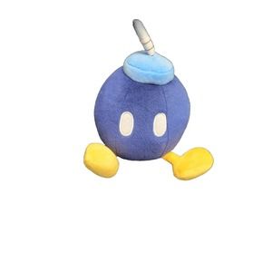 Super Mario Bros Bob-omb C0402 Sanei Plush‎ 5" Stuffed Toy Doll Japan